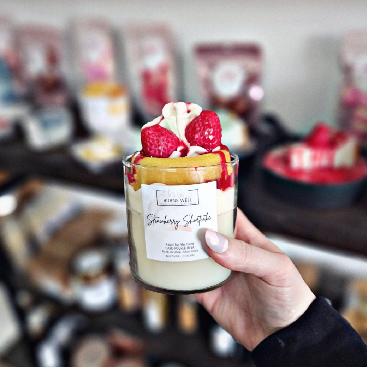 Candle - Strawberry Shortcake | Creative Candle Award 2023