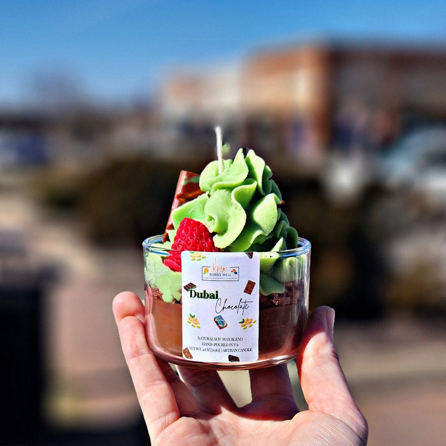 Candle - Dubai Chocolate