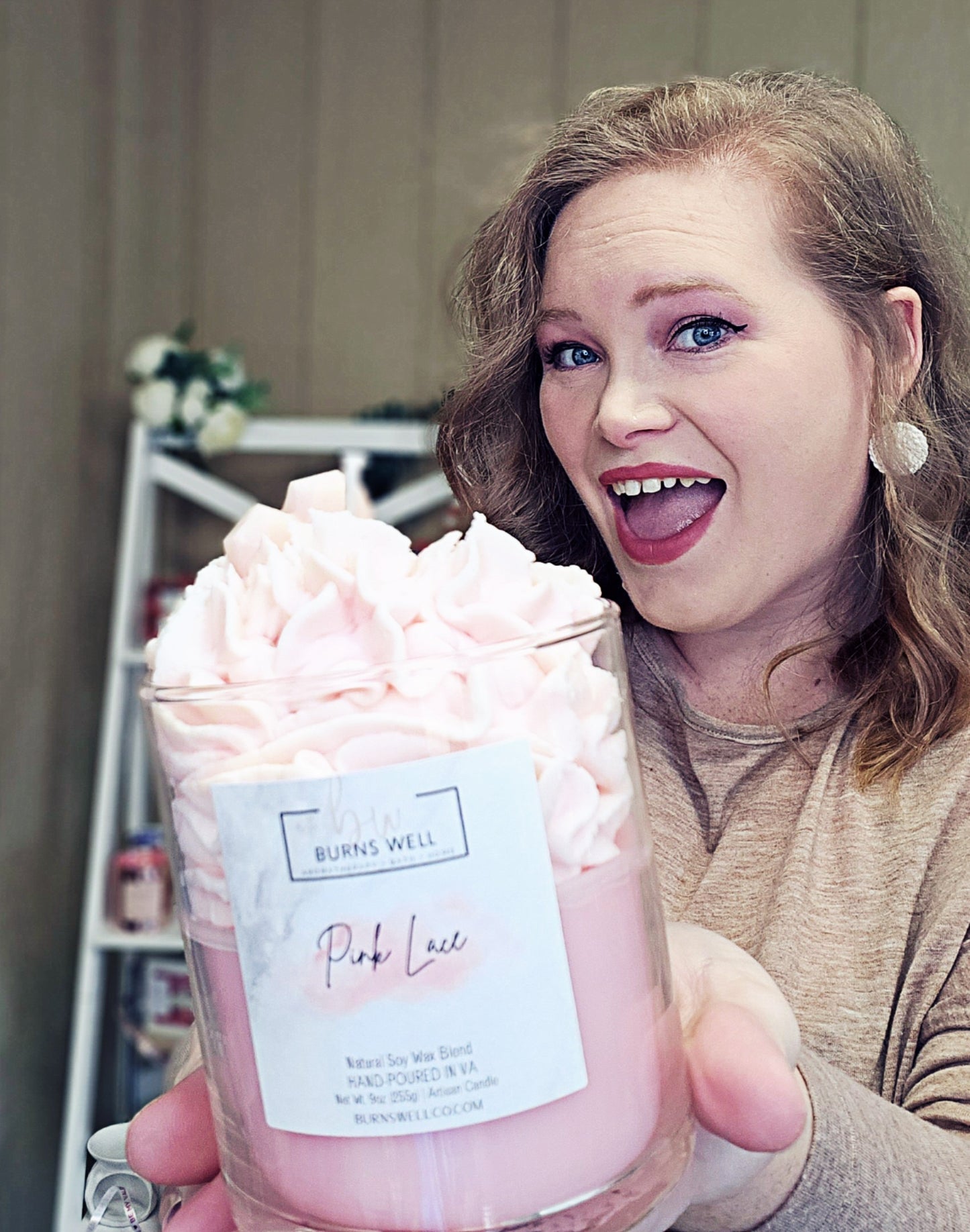 Candle - Pink Lace | Signature Scent