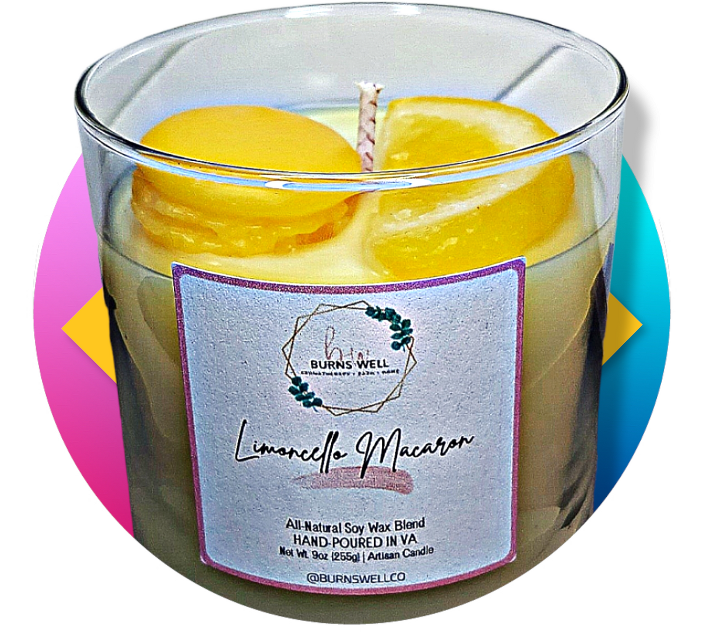 Candle - Limoncello Macaron | Signature Scent