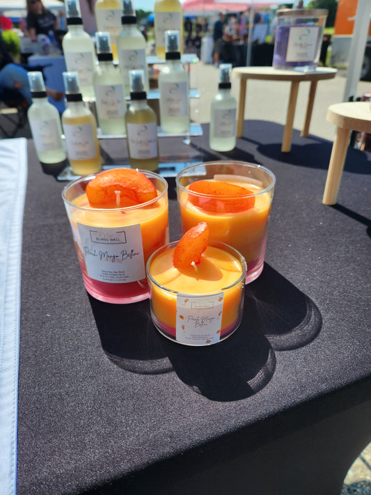Candle - Peach Mango Bellini | 2023 Wine Festival Exclusive