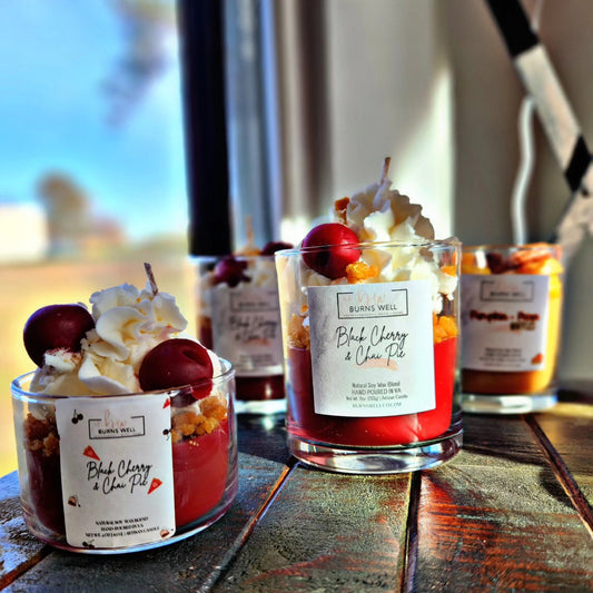 Candle - Black Cherry & Chai Pie | 2023 Holiday Seasonal