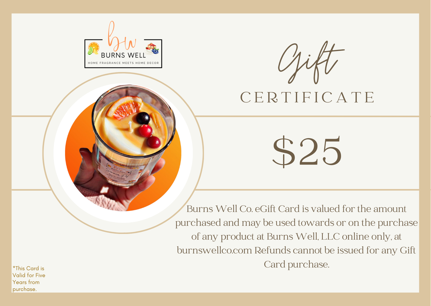 Burns Well Co. eGift Cards