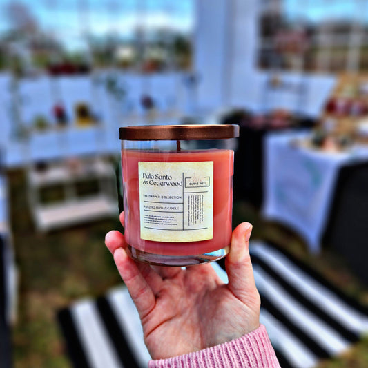 Dapper Collection Candle - Palo Santo & Cedarwood