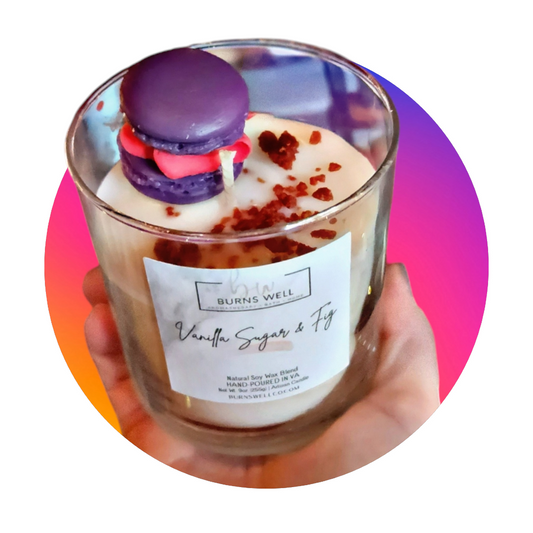 Candle - Vanilla Sugar & Fig | Elegant, Chic Scent