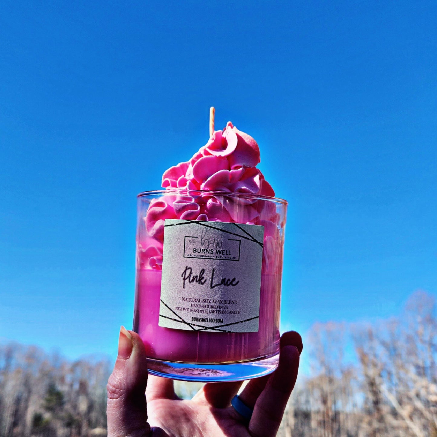 Candle - Pink Lace | Signature Scent