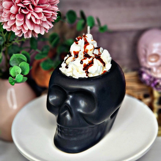 *Limited Edition Ceramic Skull Candles*