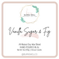Candle - Vanilla Sugar & Fig | Elegant, Chic Scent