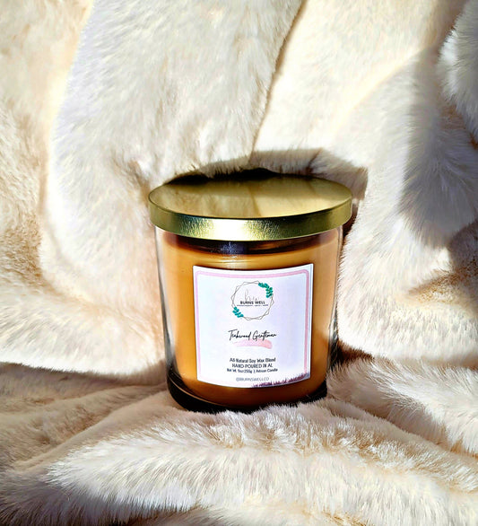 Dapper Collection Candle - Teakwood Gentleman