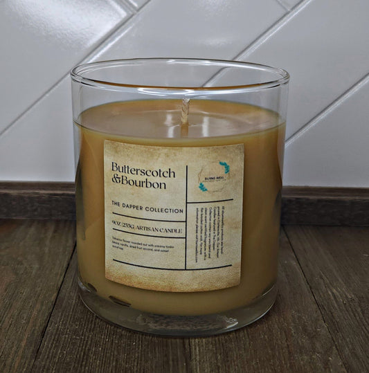 Dapper Collection Candle - Butterscotch & Bourbon