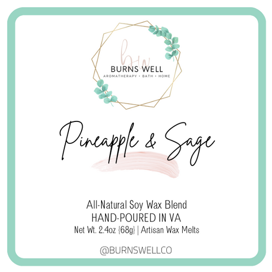 Snapbar Wax Melt - Pineapple & Sage