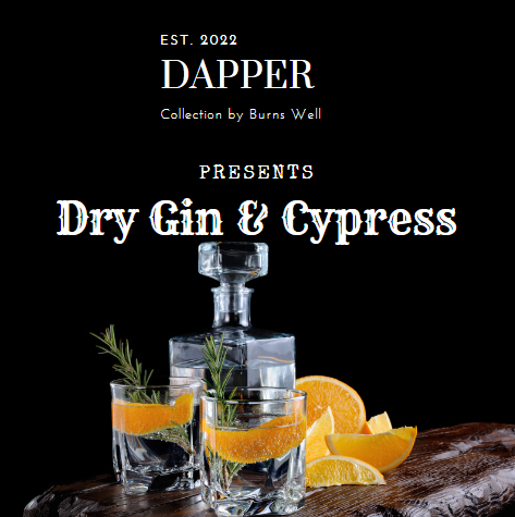 Dapper Collection Candle - Dry Gin & Cypress